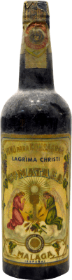Unión de Bodegas Andaluz Cia. Mata 1940's Vino Santo Consagración de Misa — Vin Saint Consécration Messe Objet de Collection Non Destinée à la Consommation