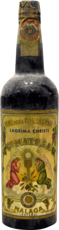 148,95 € 送料無料 | 強化ワイン Unión de Bodegas Andaluz Vino para Consagrar de Cia. Mata コレクターズ コピー 1940 年代