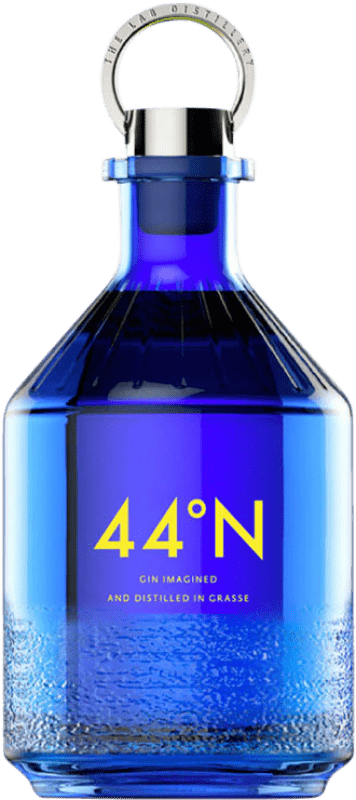 Free Shipping | Genever Gin 44º N Imagined by Comte de Grasse France Medium Bottle 50 cl