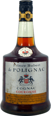 Cognac Conhaque Prince Hubert de Polignac Espécime de Colecionador década de 1970 Cognac 70 cl