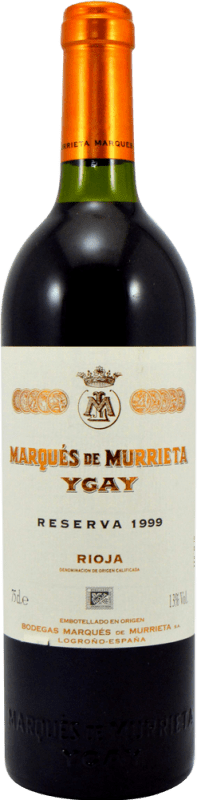 131,95 € 免费送货 | 红酒 Marqués de Murrieta Ygay 收藏家标本 预订 D.O.Ca. Rioja