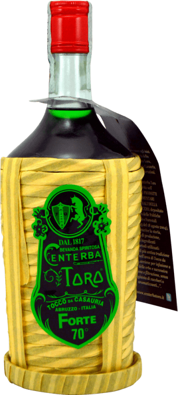 61,95 € | 利口酒 Centerba Toro Forte 70º 珍藏版 1990 年代 西班牙 70 cl