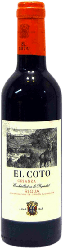 9,95 € 免费送货 | 红酒 Coto de Rioja 岁 D.O.Ca. Rioja 半瓶 37 cl