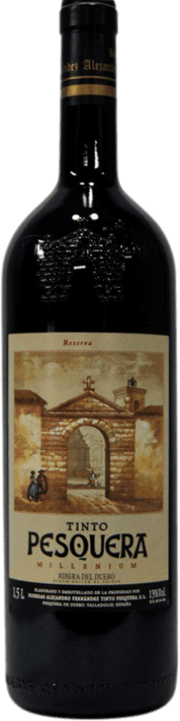 213,95 € 免费送货 | 红酒 Pesquera Milenium 1996 D.O. Ribera del Duero 瓶子 Magnum 1,5 L