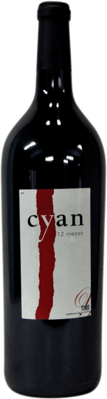 27,95 € | Vinho tinto Cyan Crianza D.O. Toro Castela e Leão Espanha Tinta de Toro Garrafa Magnum 1,5 L