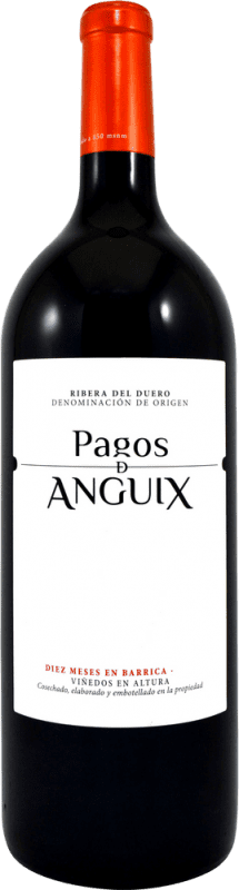 Spedizione Gratuita | Vino rosso Pagos de Anguix D.O. Ribera del Duero Castilla y León Spagna Tempranillo Bottiglia Magnum 1,5 L