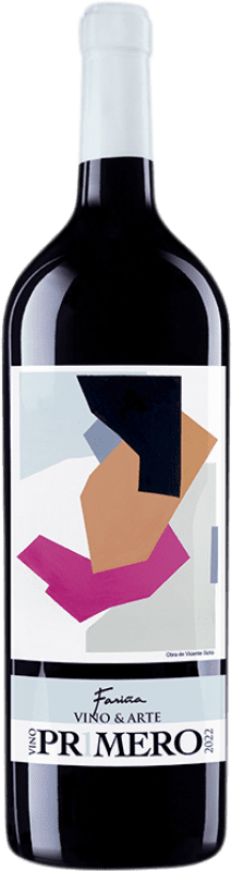 43,95 € | 红酒 Fariña Primero D.O. Toro 卡斯蒂利亚莱昂 西班牙 Tinta de Toro 特别的瓶子 5 L