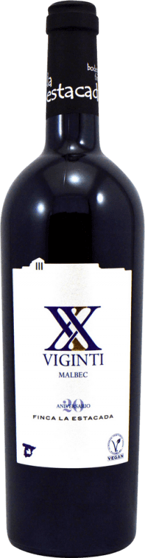 6,95 € | Red wine Finca La Estacada Viginti I.G.P. Vino de la Tierra de Castilla Castilla la Mancha Spain Malbec 75 cl