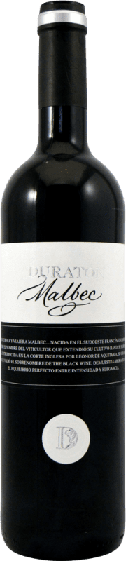 Free Shipping | Red wine Ribera del Duratón D.O.P. Vino de Calidad de Valtiendas Castilla y León Spain Malbec 75 cl