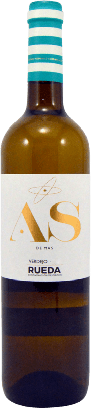 Envio grátis | Vinho branco Argenta Sánchez As de Mas D.O. Rueda Castela e Leão Espanha Verdejo 75 cl