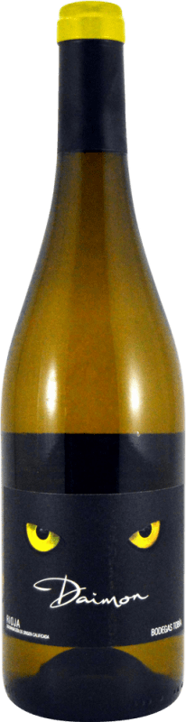 39,95 € Envio grátis | Vinho Branco Tobía Daimon Fermentado en Barrica D.O.Ca. Rioja