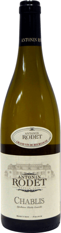 Envoi gratuit | Vin blanc Antonin Rodet A.O.C. Chablis France 75 cl