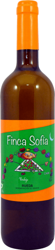 10,95 € Envio grátis | Vinho branco Finca Sofía D.O. Rueda