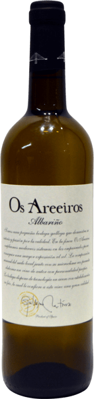 Envoi gratuit | Vin blanc Martinez Pintos Os Areeiros Espagne Albariño 75 cl