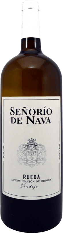 11,95 € | Vinho branco Señorío de Nava D.O. Rueda Castela e Leão Espanha Verdejo Garrafa Magnum 1,5 L