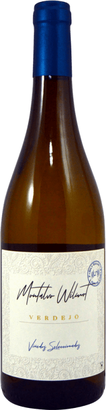 Envoi gratuit | Vin blanc Montalvo Wilmot Viñedos Seleccionados I.G.P. Vino de la Tierra de Castilla Castilla La Mancha Espagne Verdejo 75 cl