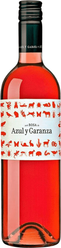 Envío gratis | Vino Rosado Azul y Garanza Rosa D.O. Navarra Navarra España Tempranillo, Garnacha 75 cl