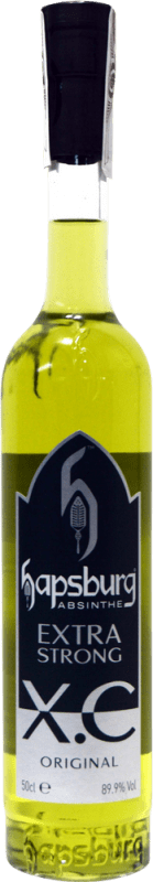 31,95 € Free Shipping | Absinthe Wine & Spirit Hapsburg Extra Strong 89.9º Medium Bottle 50 cl