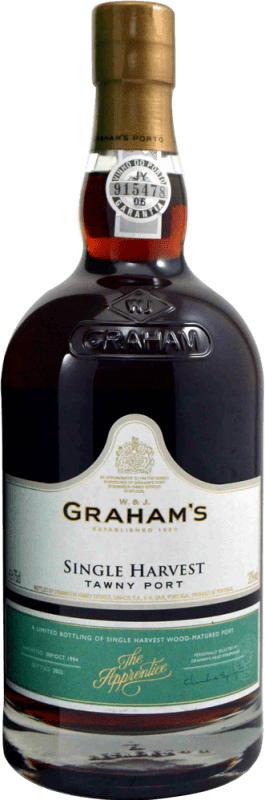 171,95 € | 强化酒 Graham's Single Harvest Tawny 1994 I.G. Porto 波尔图 葡萄牙 75 cl