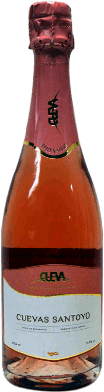 Envío gratis | Espumoso rosado Viñedos y Reservas Cuevas Santoyo Rosado España 75 cl