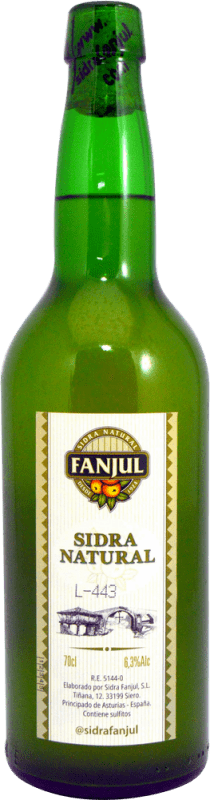 免费送货 | 苹果酒 Casería San Juan Fanjul Natural 西班牙 75 cl