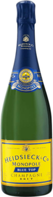 25,95 € Envío gratis | Espumoso Blanco Heidsieck Monopole A.O.C. Champagne