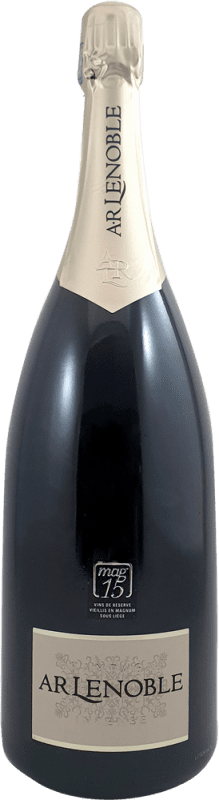 111,95 € Free Shipping | White Sparkling Wine Lenoble Ar Extra Brut A.O.C. Champagne Magnum Bottle 1,5 L Intenso — Intense