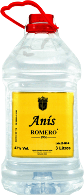 Anís Lacárcel Frutos Romero 47º Garrafa 3 L