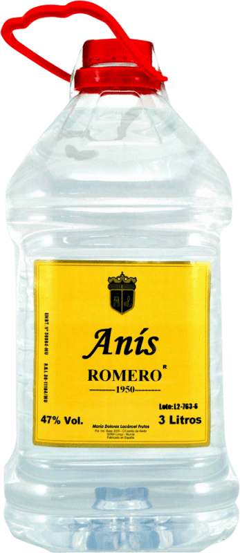 24,95 € | Anis Lacárcel Frutos Romero 47º Espanha Garrafão 3 L