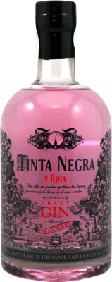 Genièvre Gin Santamanía Tinta Negra y Roja Craft Strawberry — Fraise