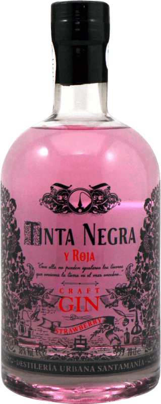 12,95 € | Джин Santamanía Gin Tinta Negra y Roja Craft Gin Испания 70 cl