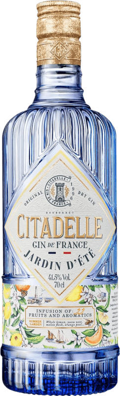 22,95 € | Genièvre Gin Citadelle Jardin D'Été France 70 cl Lemon — Citron, Fruit Mix — Mélange de Fruits