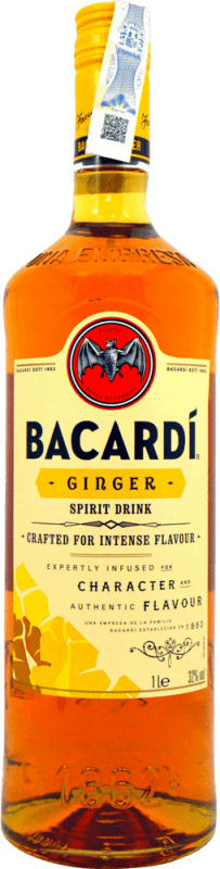 Kostenloser Versand | Rum Bacardí Ginger Puerto Rico 1 L