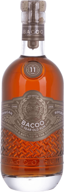 Envoi gratuit | Rhum Bacoo Tiki Mug République Dominicaine 11 Ans 70 cl