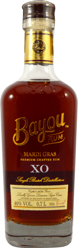 52,95 € Envio grátis | Rum Louisiana Bayou Mardi Gras XO Extra Old — Extra Velho