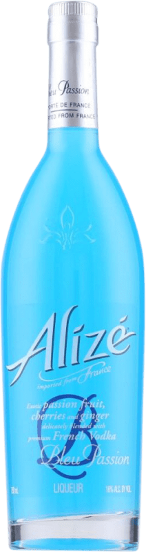 Envío gratis | Licores Alizé Bleu Passion Francia 70 cl