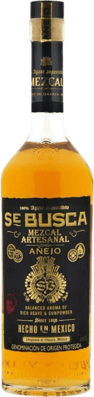 63,95 € | Mezcal Se Busca Artesanal Añejo Angustifolia Mexique 70 cl