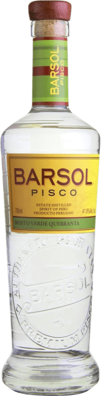 38,95 € | Pisco San Isidro Barsol Mosto Verde Quebranta Peru Bottle 70 cl