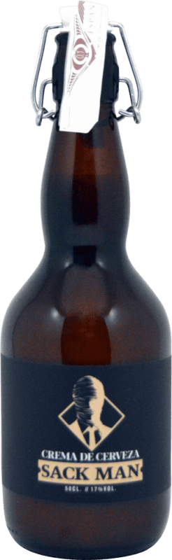 10,95 € Spedizione Gratuita | Crema di Liquore Sack Man Cerveza Bottiglia Medium 50 cl