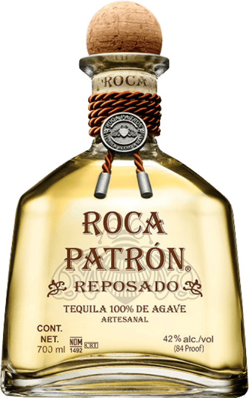 48,95 € | Tequila Patrón Roca Reposado México 70 cl