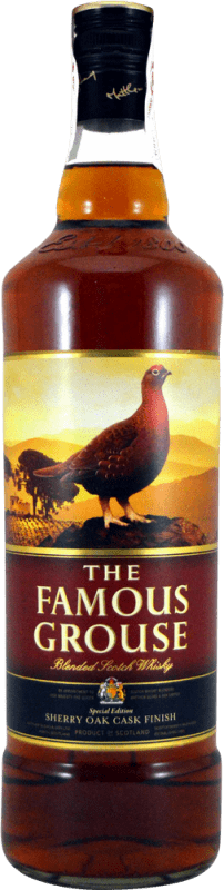 免费送货 | 威士忌混合 Glenturret The Famous Grouse Sherry Oak Cask Finish 英国 1 L