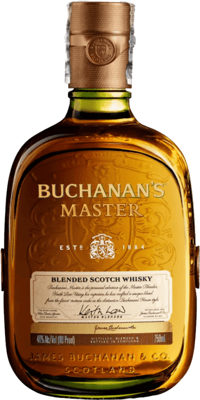 Free Shipping | Whisky Blended Buchanan's Master United Kingdom 1 L