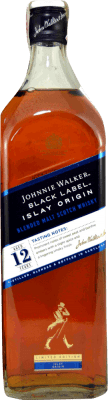 Blended Whisky Johnnie Walker Black Label Origin Islay 12 Jahre 1 L