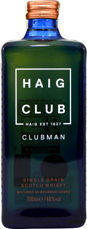 36,95 € | ウイスキーシングルモルト John Haig & Co Haig Club ClubMan イギリス 70 cl