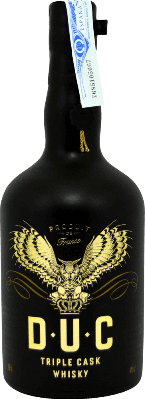 Envio grátis | Whisky Blended Michel Couvreur D.U.C. Triple Cask França 70 cl