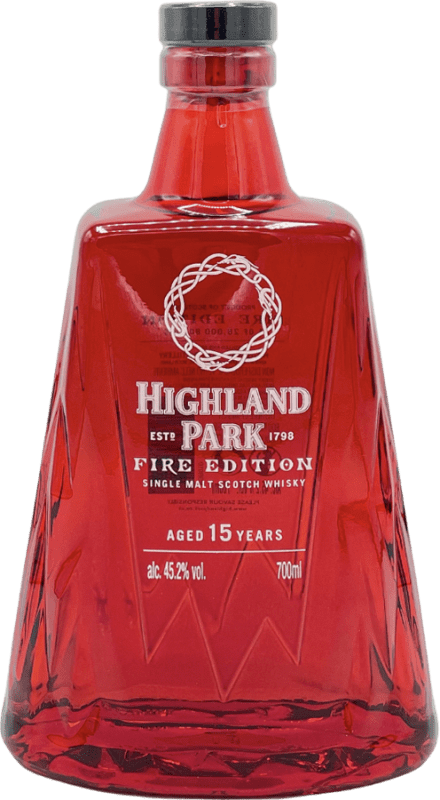 Free Shipping | Whisky Single Malt Highland Park Fire United Kingdom 70 cl