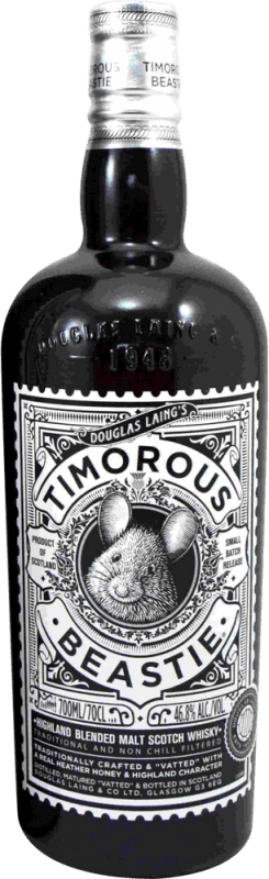 Envio grátis | Whisky Blended Douglas Laing's Timorous Beastie Small Batch Release Reino Unido 70 cl