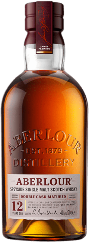 39,95 € | Single Malt Whisky Aberlour Double Cask Royaume-Uni 12 Ans 70 cl