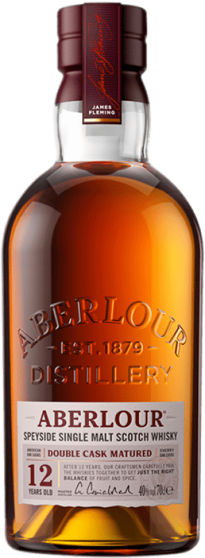 Envoi gratuit | Single Malt Whisky Aberlour Double Cask Royaume-Uni 12 Ans 70 cl