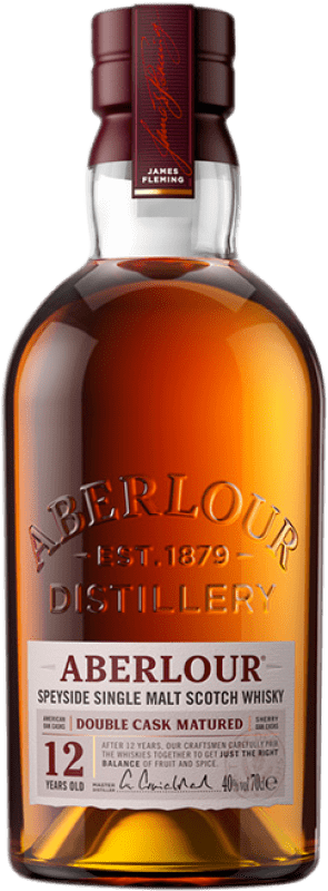 Бесплатная доставка | Односолодовый виски Aberlour Double Cask — Двойная бочка Шотландия Объединенное Королевство 12 Лет 70 cl